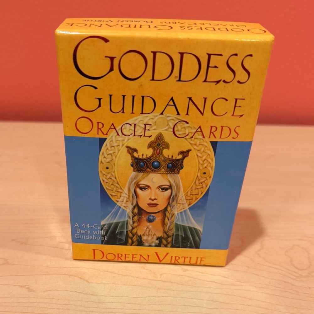 Goddess Guidance Oracle Cards Doreen Virtue 44-Card Deck with Guidebook 2004